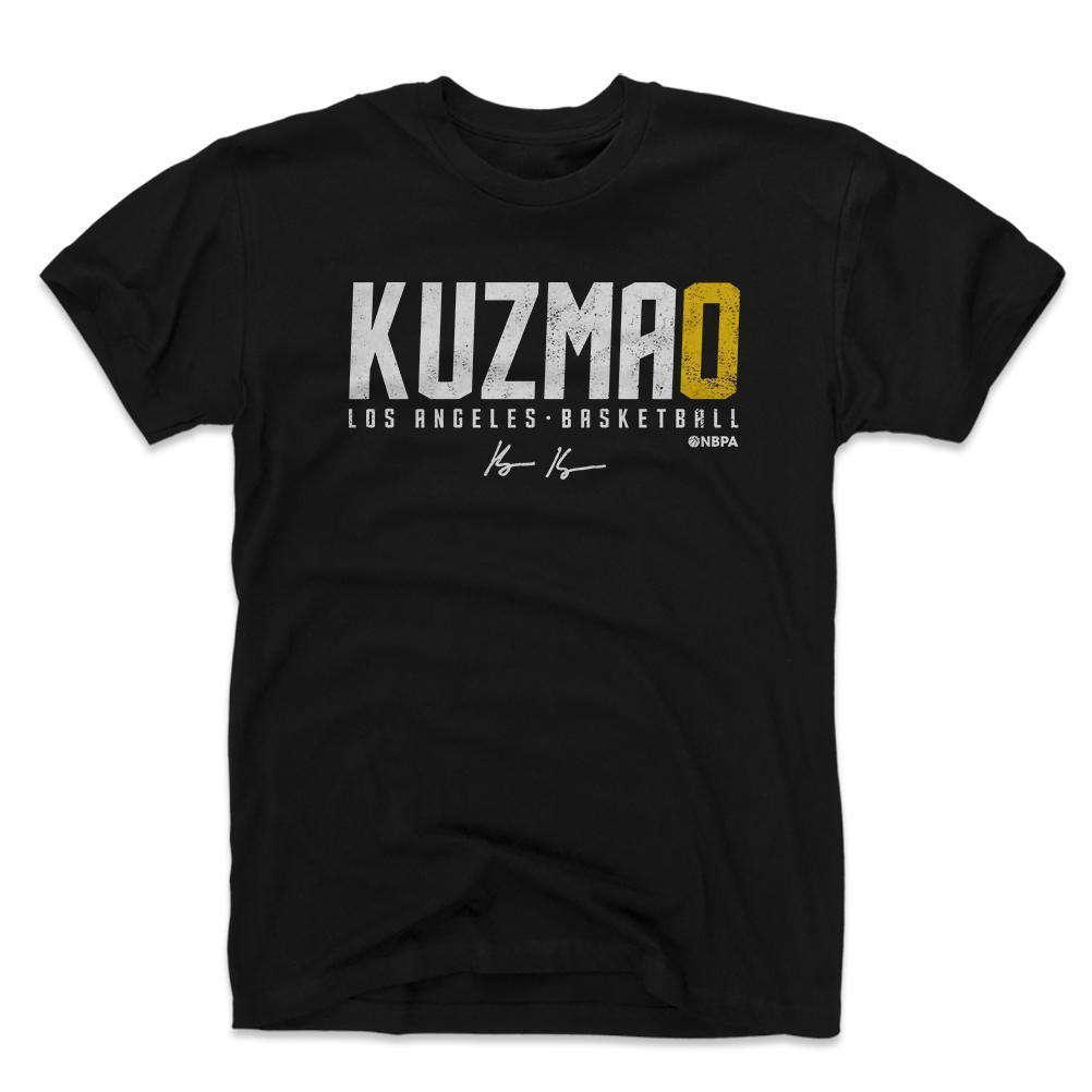 500 Level T-Shirts Kyle Kuzma Los Angeles Lakers 500 Level NBA Kuzmao T-Shirt - Black
