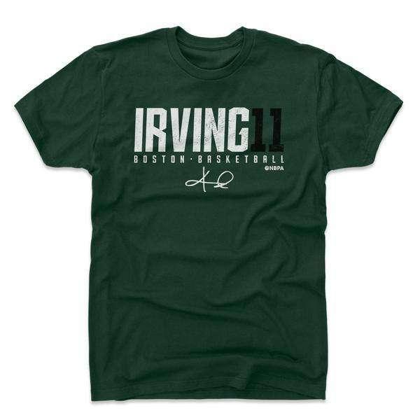 500 Level T-Shirts Kyrie Irving Boston Celtics 500 Level NBA Irving11 T-Shirt - Forest Green