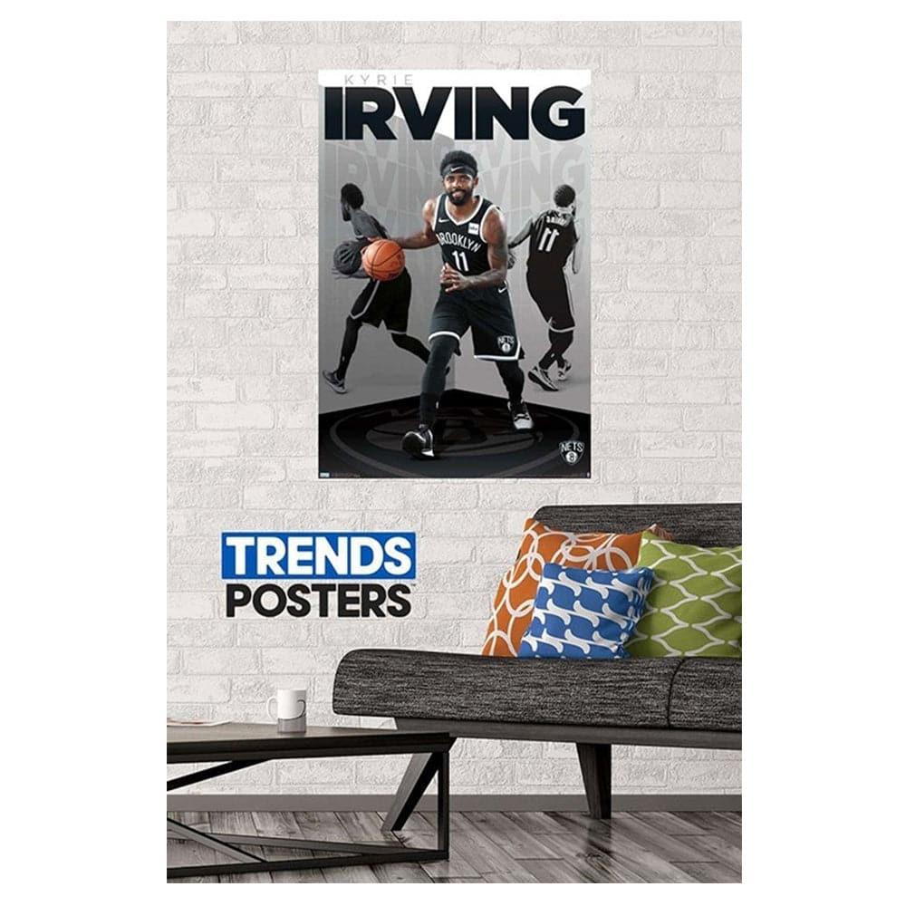 Trends International Posters Kyrie Irving Brooklyn Nets Trends NBA 57 x 86cm Poster