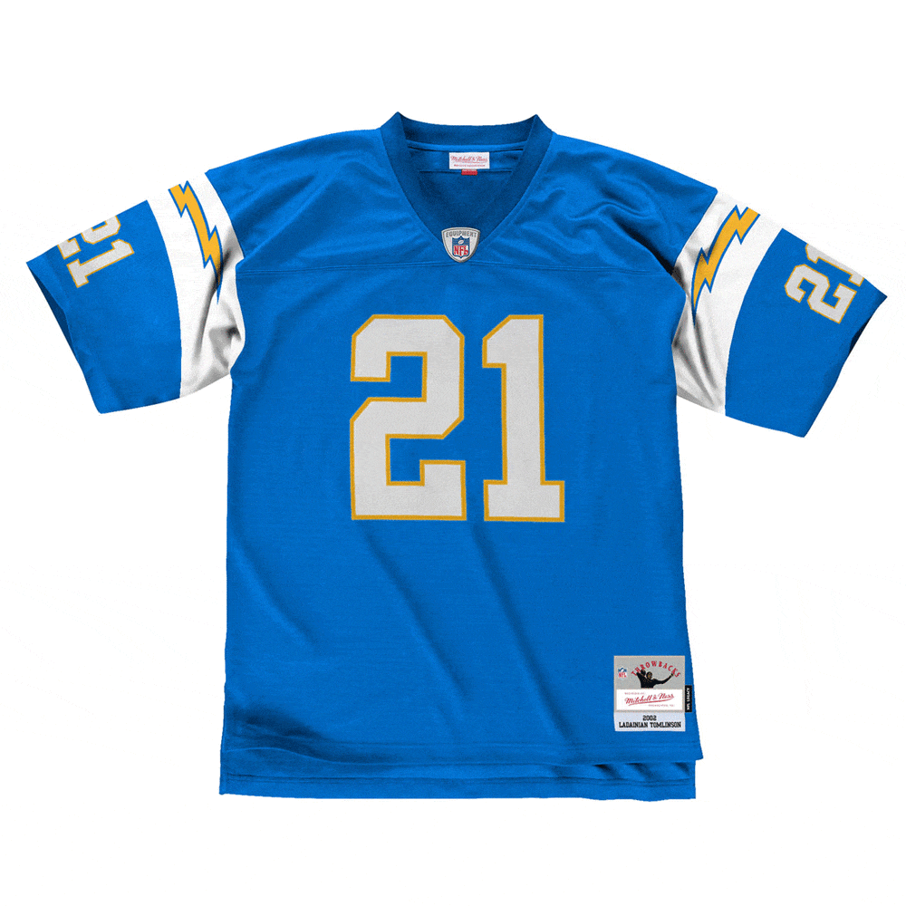 Mitchell And Ness Jerseys LaDainian Tomlinson Los Angeles Chargers Mitchell & Ness NFL 09 Legacy Jersey - Blue