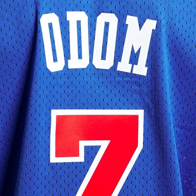 Mitchell And Ness Jerseys Lamar Odom Los Angeles Clippers Mitchell & Ness NBA 02-03 Road Swingman Jersey - Blue