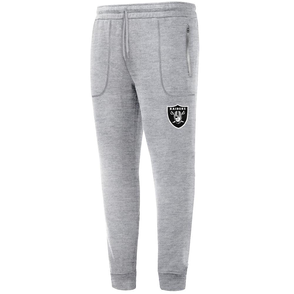 Majestic Athletic Pants Las Vegas Raiders Majestic NFL Champlain Jogger Pants - Grey Marle