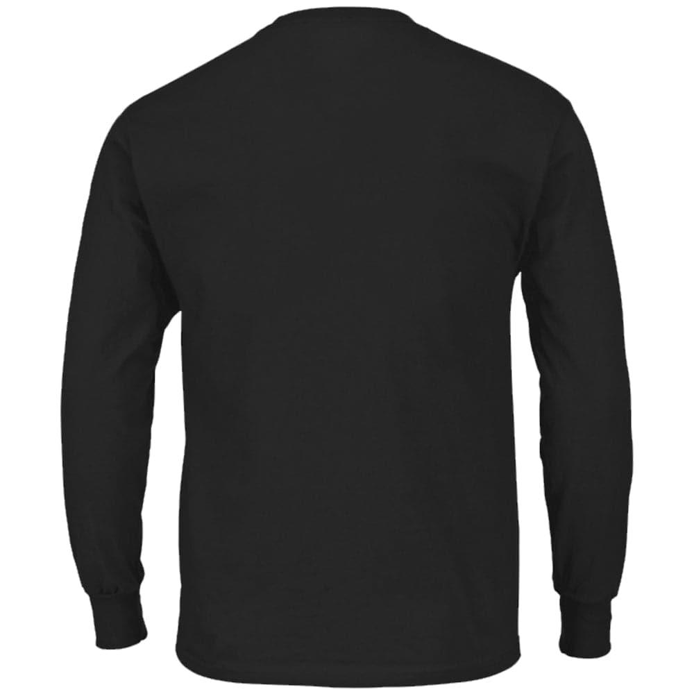 Majestic Athletic Long Sleeve Tees Las Vegas Raiders Majestic NFL Embroidered Logo Long Sleeve T-Shirt - Black