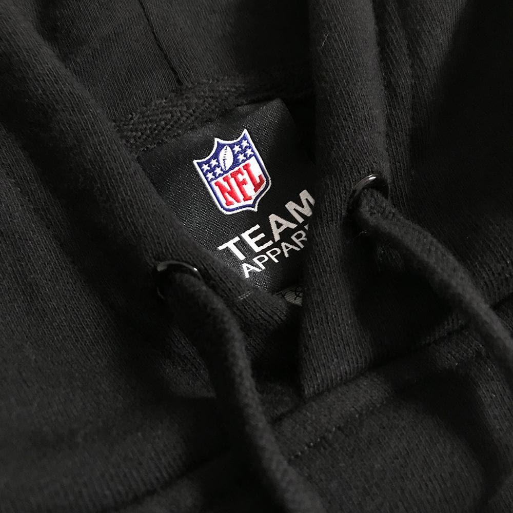 Majestic Athletic Jumpers Las Vegas Raiders Majestic NFL Marquer Hoodie Jumper - Black