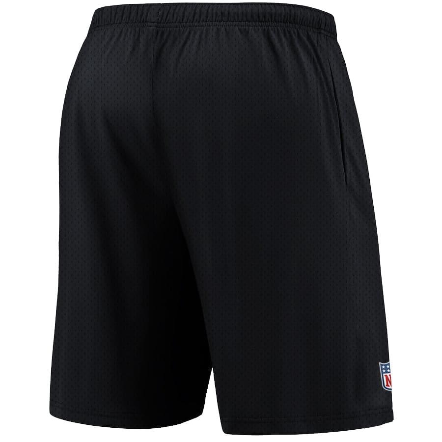Majestic Athletic Shorts Las Vegas Raiders Majestic NFL Mesh Basic Shorts - Black