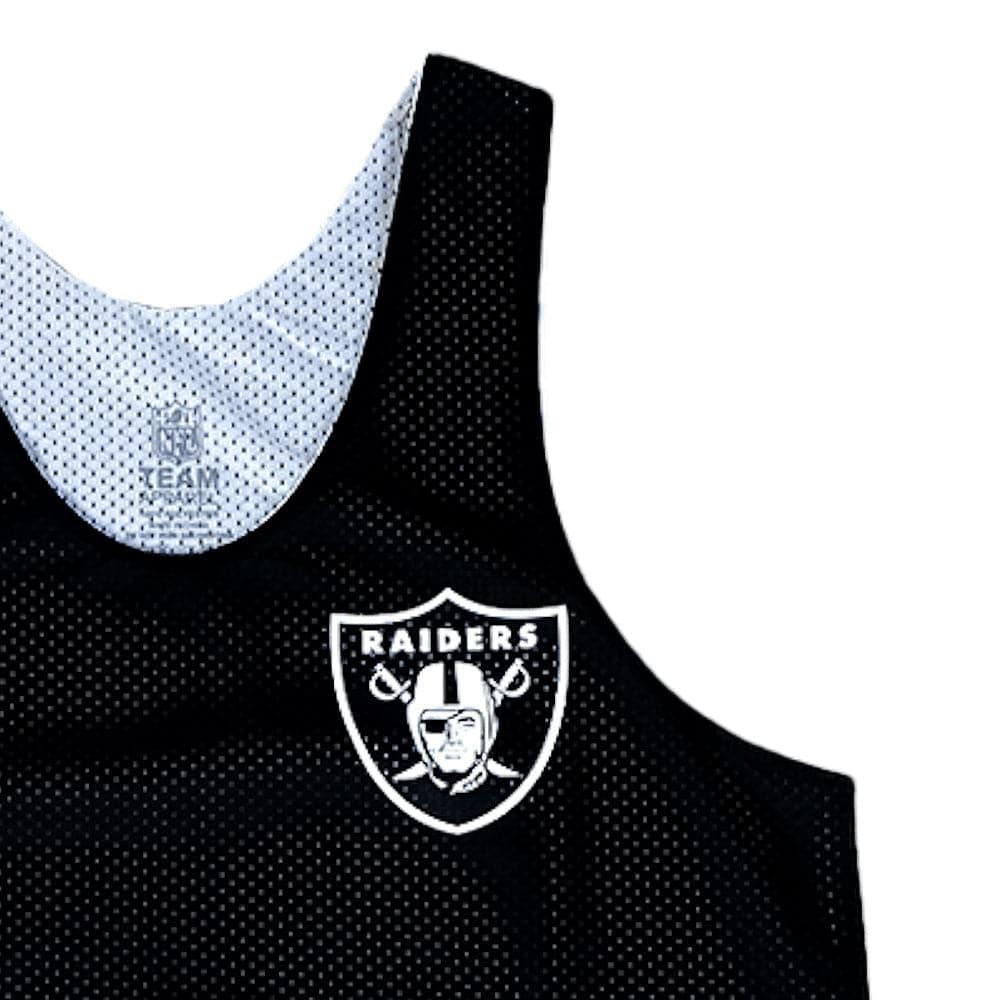Majestic Athletic T-Shirts Las Vegas Raiders Majestic NFL Off-Field Mesh Tank - Black