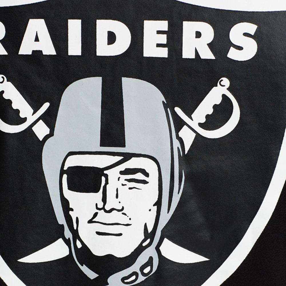 Majestic Athletic Jumpers Las Vegas Raiders Majestic NFL The Duke Hoodie Jumper - Black