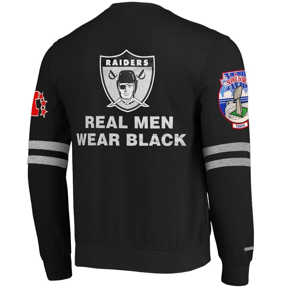 Mitchell And Ness Jumpers Las Vegas Raiders Mitchell & Ness NFL All Over 2.0 Crew Jumper - Grey