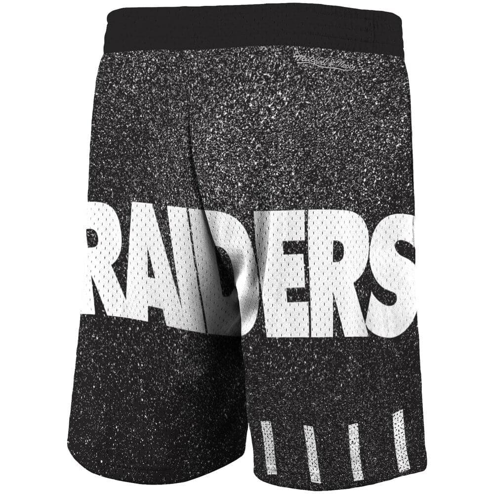 Mitchell And Ness Shorts Las Vegas Raiders Mitchell & Ness NFL Jumbotron Subliminated Shorts
