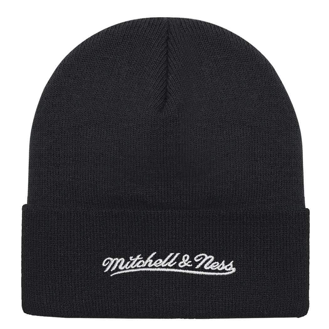 Mitchell And Ness Beanies Las Vegas Raiders Mitchell & Ness NFL Throwback Logo Cuff Knit Beanie - Black