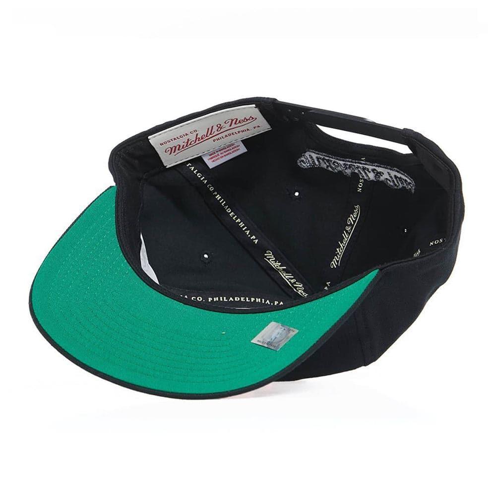 Mitchell And Ness Caps Las Vegas Raiders Mitchell & Ness NFL Throwback Logo Deadstock Snapback Hat - Black
