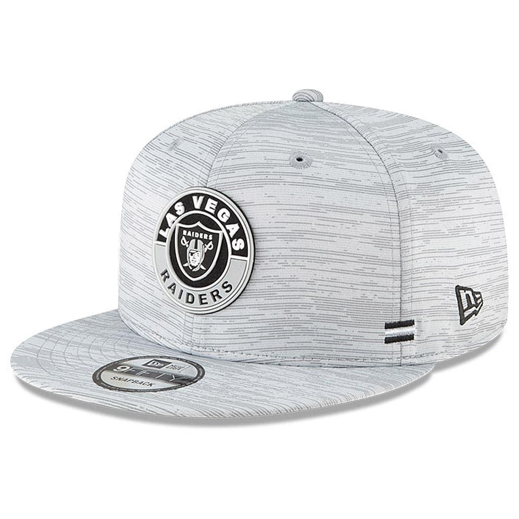 New Era Caps Las Vegas Raiders New Era NFL 2020 Sideline 9FIFTY Snapback Hat - Grey
