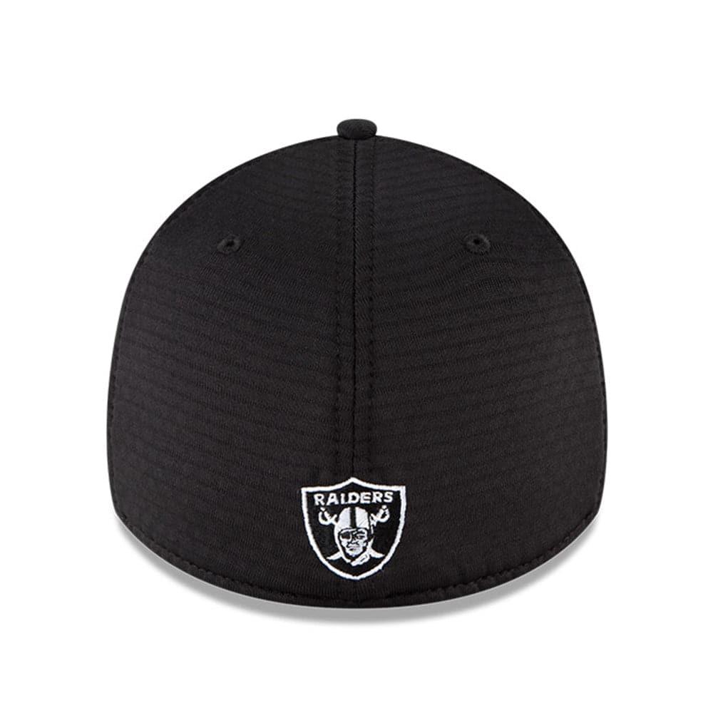 New Era Caps Las Vegas Raiders New Era NFL 2020 Summer Sideline 39THIRTY Flex Fit Curve Hat - Black