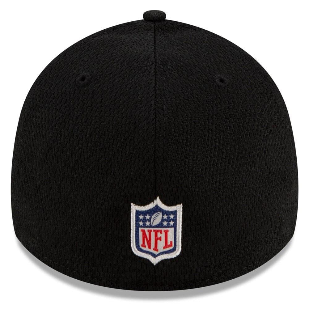 New Era Caps Las Vegas Raiders New Era NFL 2021 Sideline Road 39THIRTY Flex Fit Hat - Black