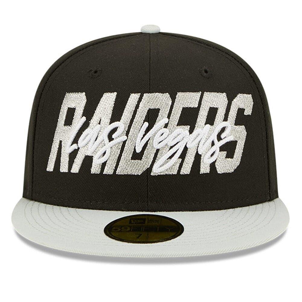 New Era Caps Las Vegas Raiders New Era NFL 2022 Draft On-Stage 59FIFTY Fitted Hat - Black