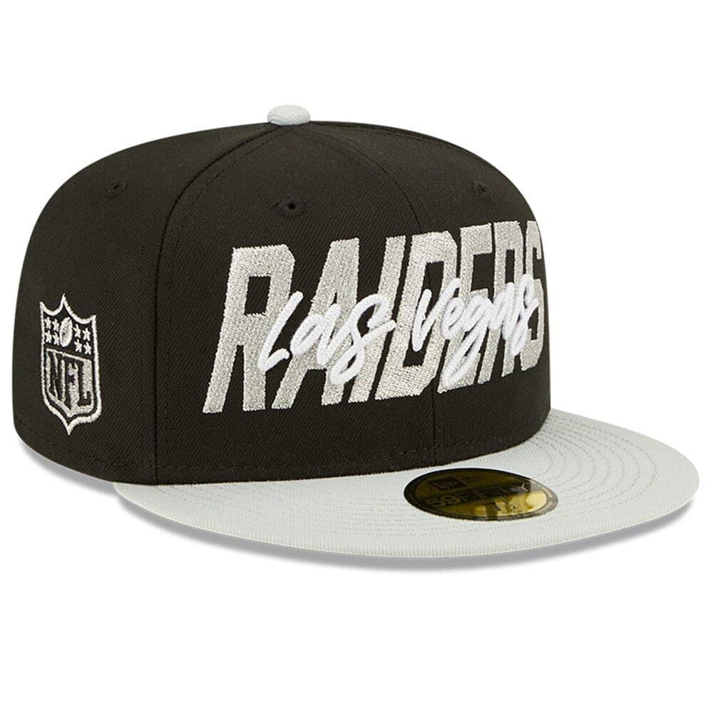 New Era Caps Las Vegas Raiders New Era NFL 2022 Draft On-Stage 59FIFTY Fitted Hat - Black