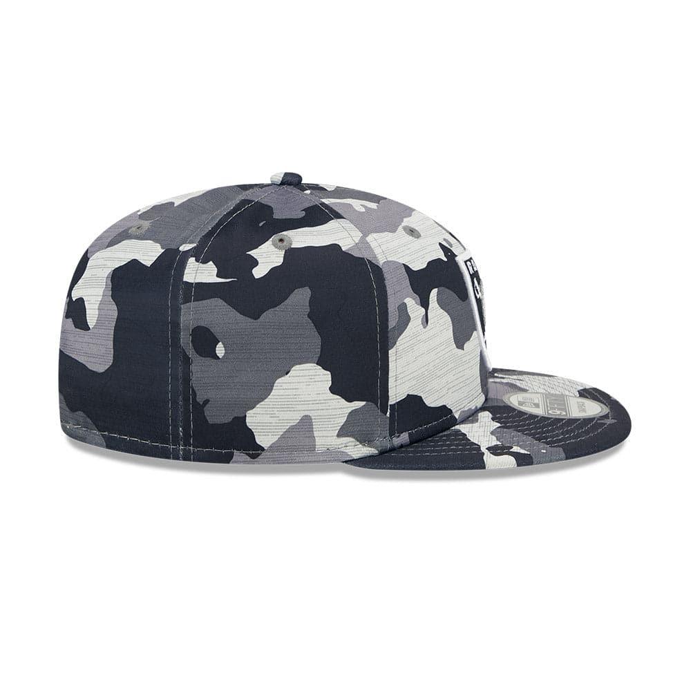 New Era Caps Las Vegas Raiders New Era NFL 22 Training Camp 9FIFTY Snapback Hat - Camo