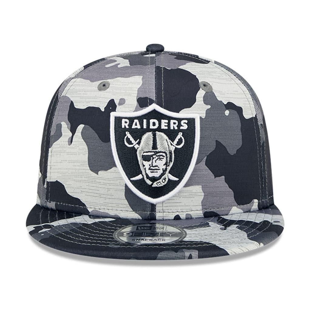 New Era Caps Las Vegas Raiders New Era NFL 22 Training Camp 9FIFTY Snapback Hat - Camo