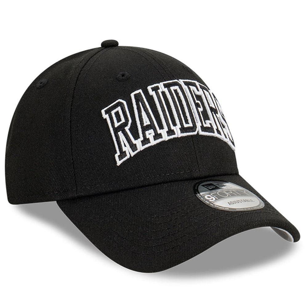 New Era Caps Las Vegas Raiders New Era NFL Arch 9FORTY Snapback Hat - Black