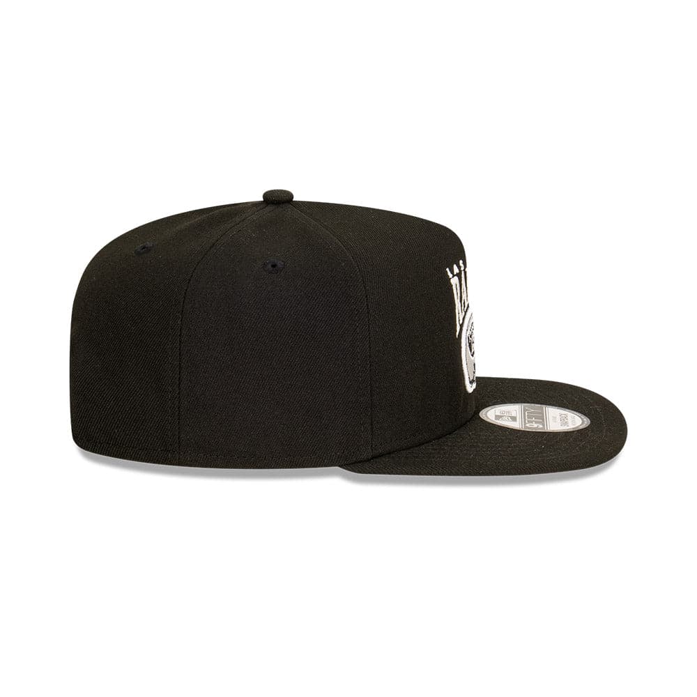 New Era Caps Las Vegas Raiders New Era NFL Helmet Arch 9FIFTY A-Frame Snapback Hat - Black