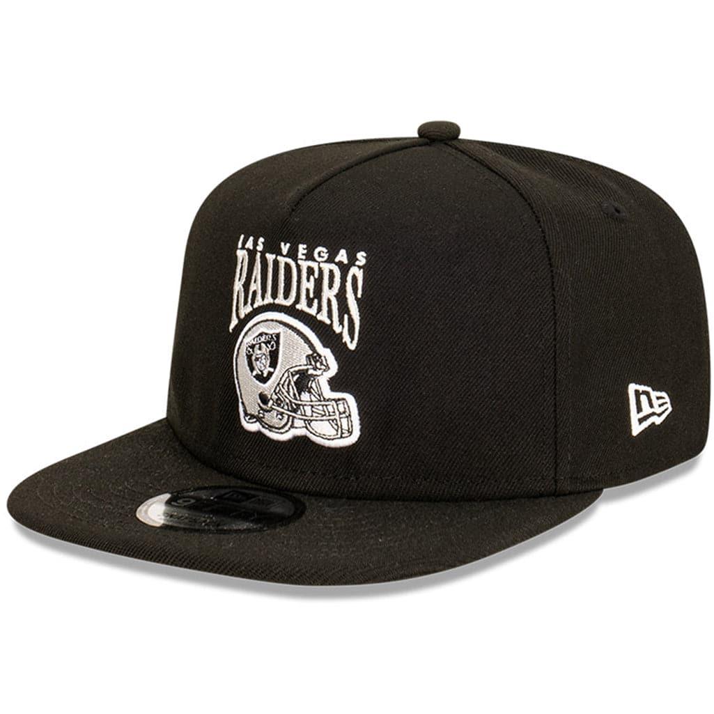 New Era Caps Las Vegas Raiders New Era NFL Helmet Arch 9FIFTY A-Frame Snapback Hat - Black