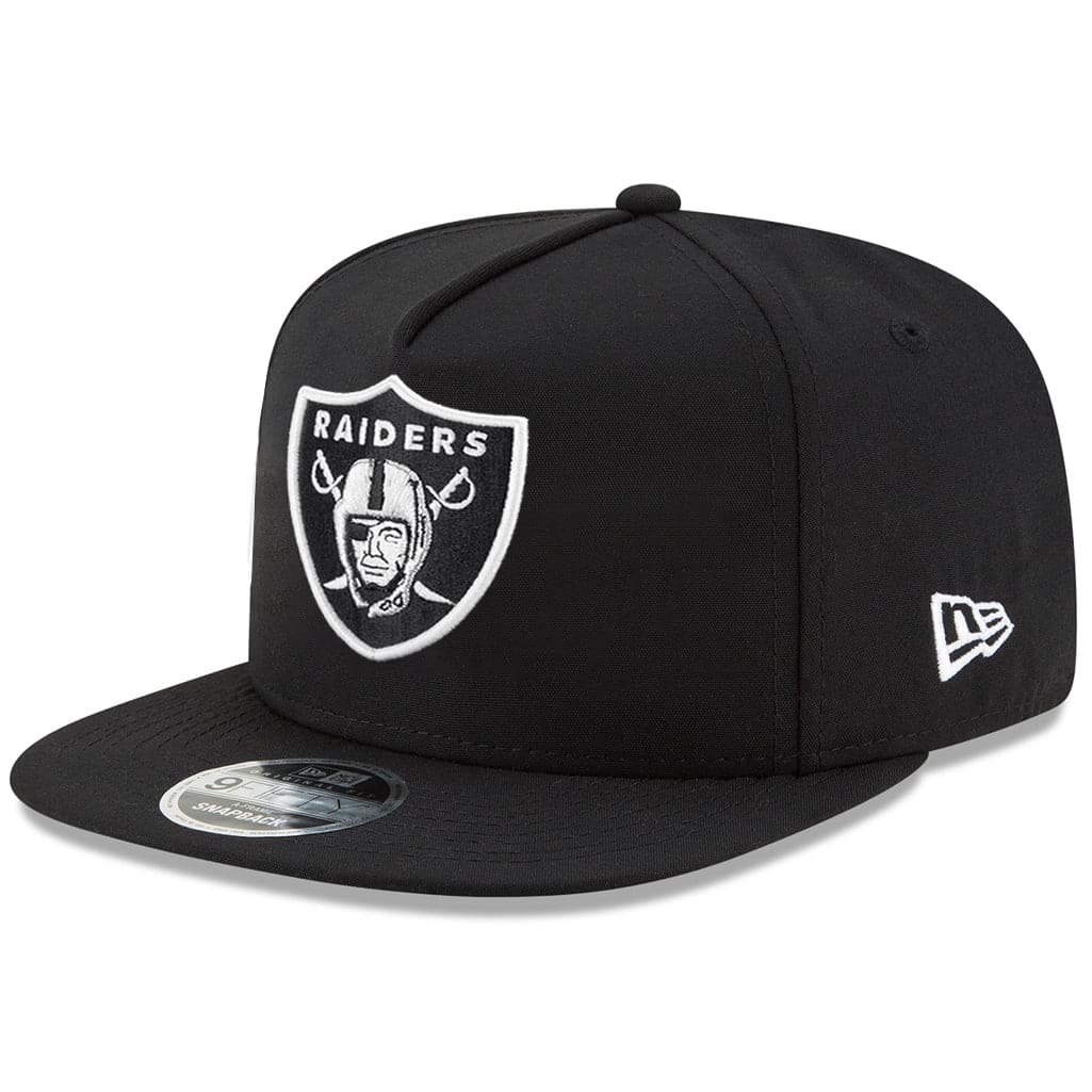 New Era Caps Las Vegas Raiders New Era NFL Monochrome 9FIFTY A-Frame Snapback Hat - Black