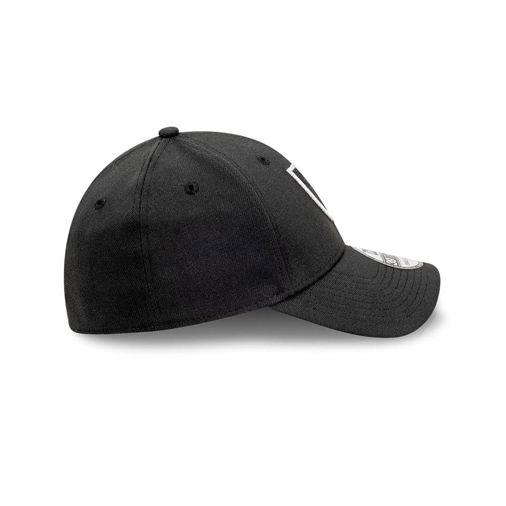 New Era Caps Las Vegas Raiders New Era NFL Pop Outline 39THIRTY Flex Fiit Curve Hat - Black
