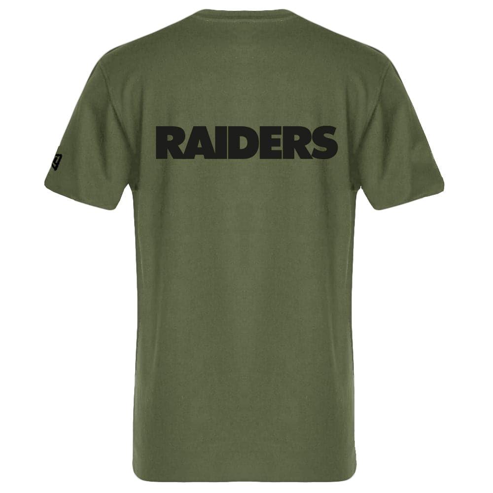 New Era T-Shirts Las Vegas Raiders New Era NFL Seasonal League T-Shirt - Olive