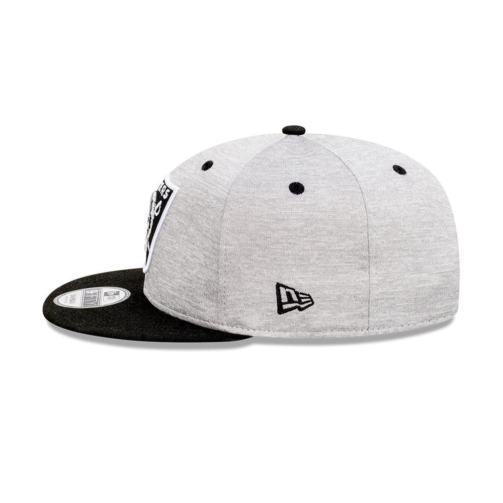 New Era Caps Adjustable M/L Las Vegas Raiders New Era NFL Shadow Tech 2 Tone 9FIFTY Snapback Hat - Grey/Black