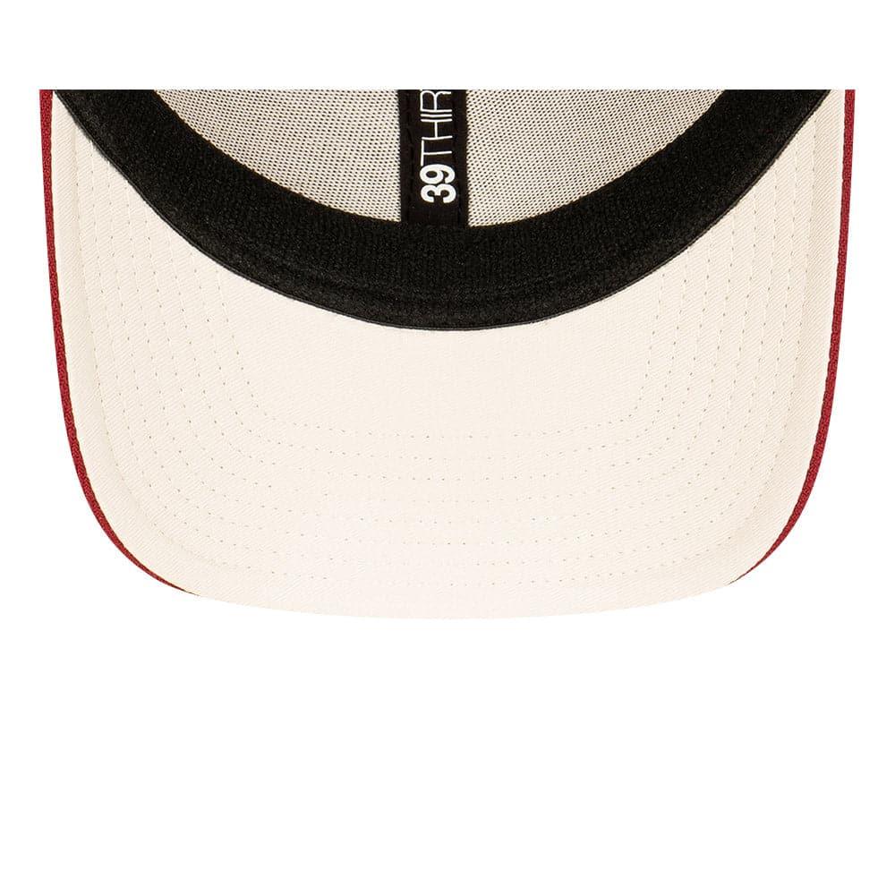 New Era Caps Las Vegas Raiders New Era NFL Stone Team 39THIRTY Stretch Fit Hat - Cardinal