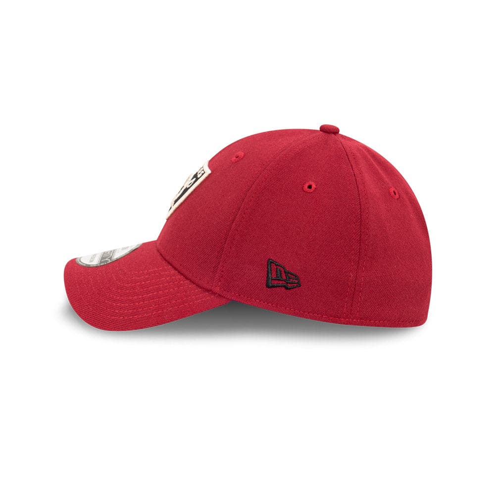 New Era Caps Las Vegas Raiders New Era NFL Stone Team 39THIRTY Stretch Fit Hat - Cardinal