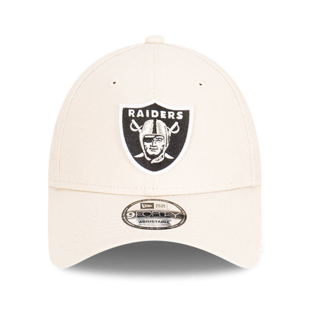 New Era Caps Las Vegas Raiders New Era NFL Team 9FORTY Snapback Hat - Stone