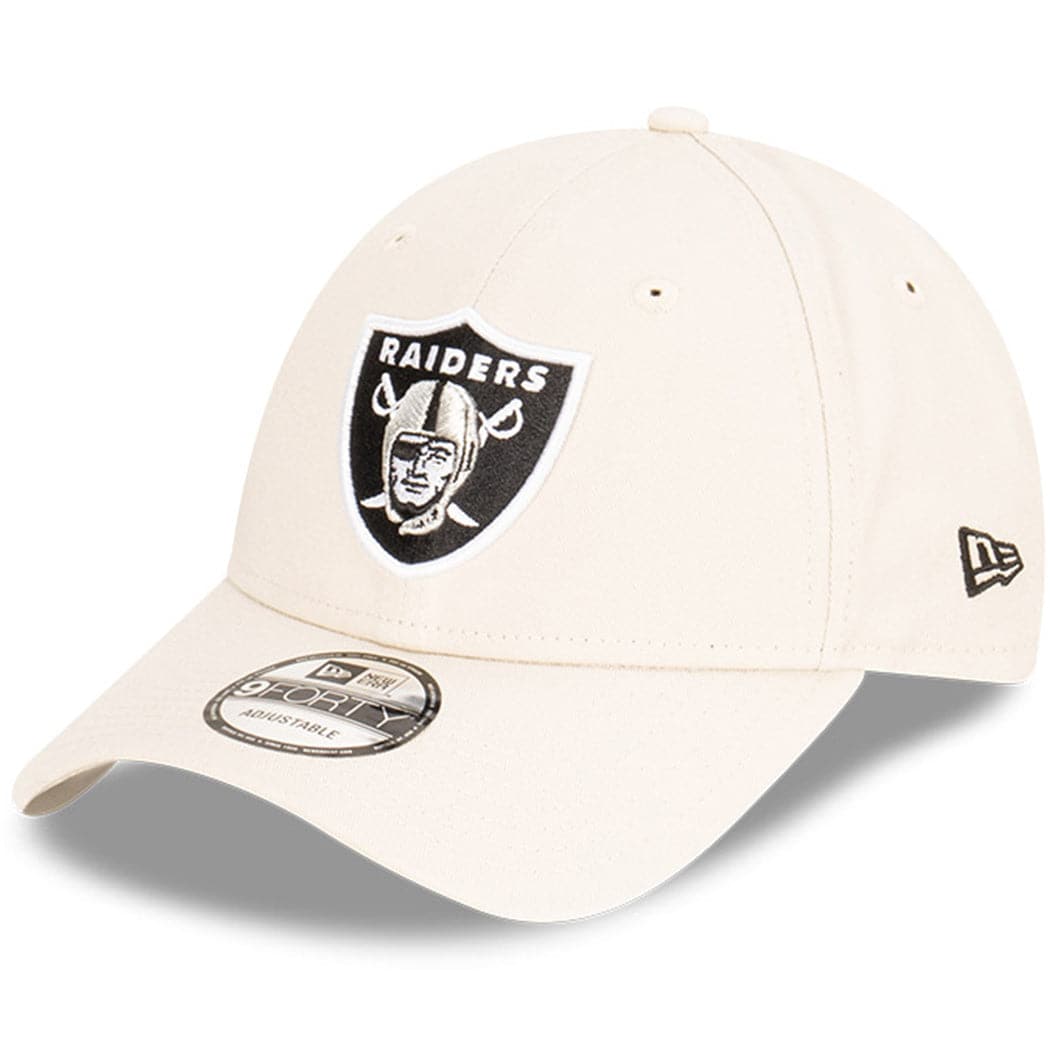 New Era Caps Las Vegas Raiders New Era NFL Team 9FORTY Snapback Hat - Stone