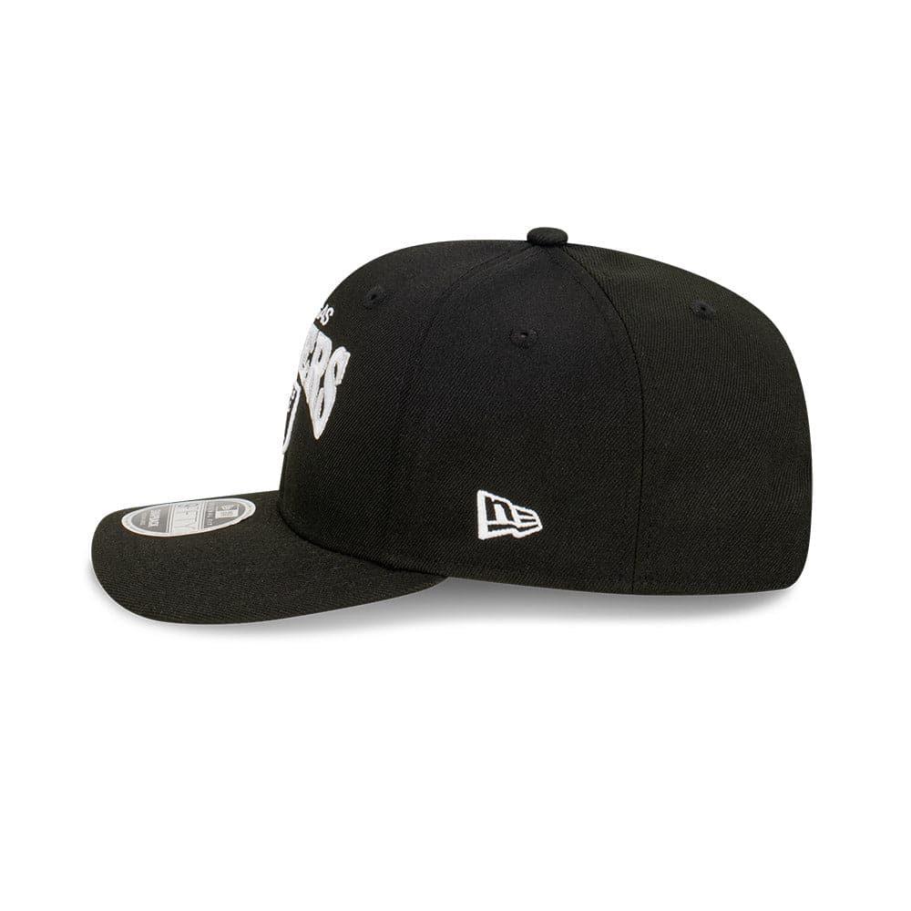 New Era Caps M/L Las Vegas Raiders New Era NFL Team Arch Pre-Curved OF 9FIFTY Snapback Hat - Black