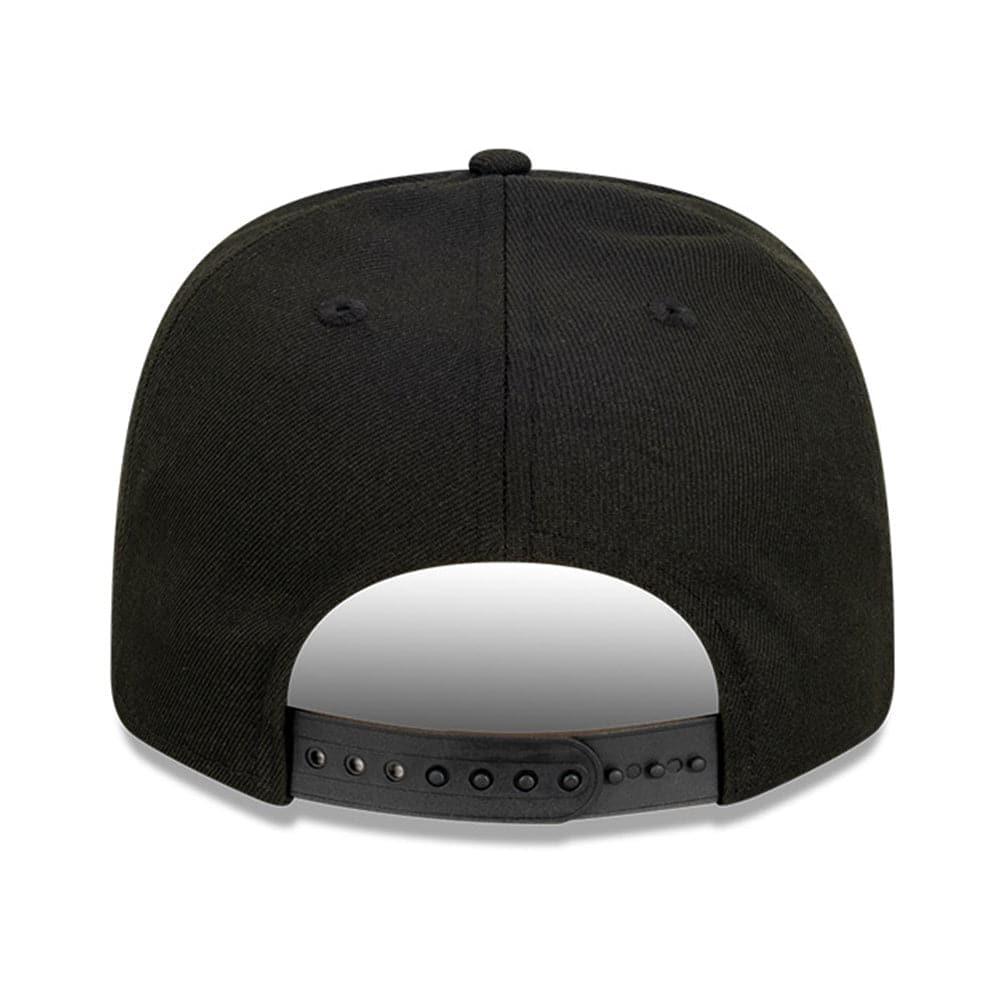 New Era Caps M/L Las Vegas Raiders New Era NFL Team Arch Pre-Curved OF 9FIFTY Snapback Hat - Black