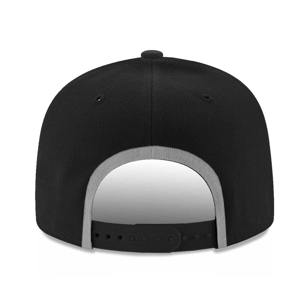 New Era Caps Las Vegas Raiders New Era NFL Team Binder Pre-Curved 9FIFTY Snapback Hat - Black