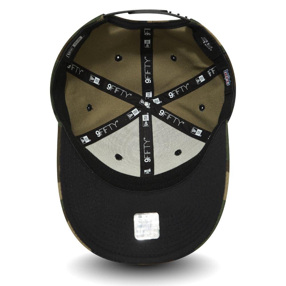 New Era Caps Las Vegas Raiders New Era NFL Team Stretch-Snap 9FIFTY Curved Snapback Hat - Camo