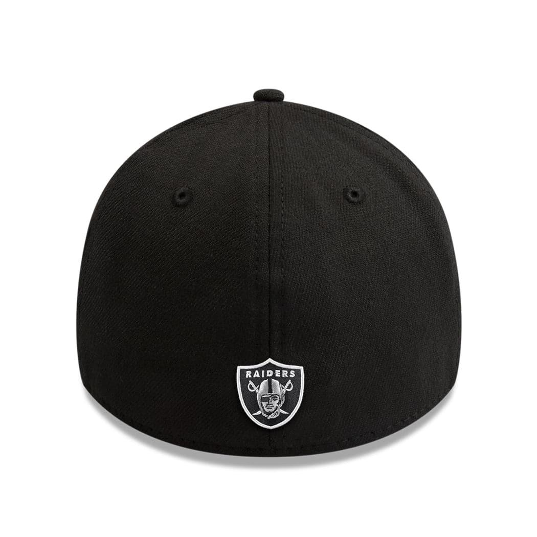 New Era Caps Las Vegas Raiders New Era NFL Vegas Sign 39THIRTY Flex Fit Curve Hat - Black
