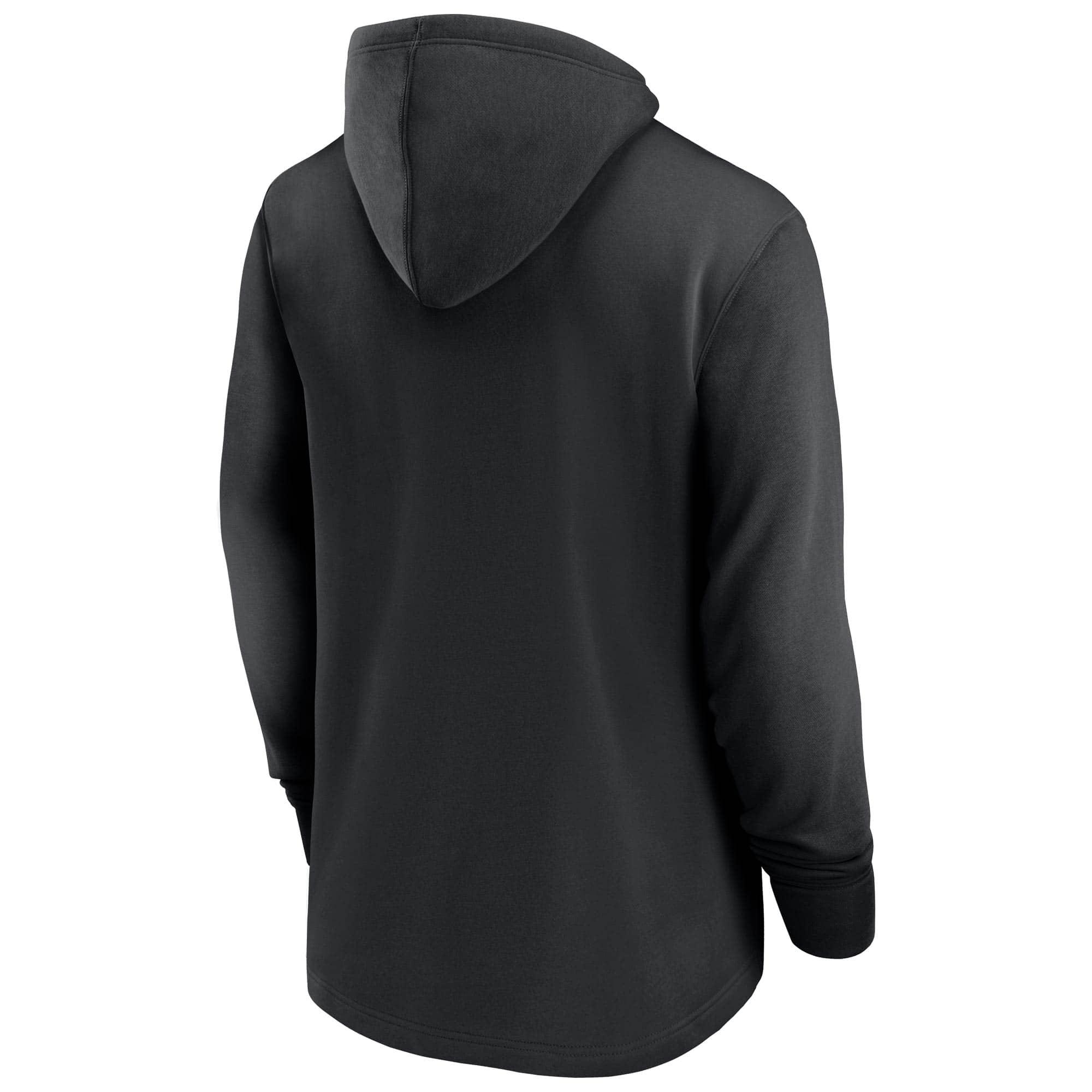 Nike Jumpers Las Vegas Raiders Nike NFL Historic Fleece Hoodie Jumper - Black