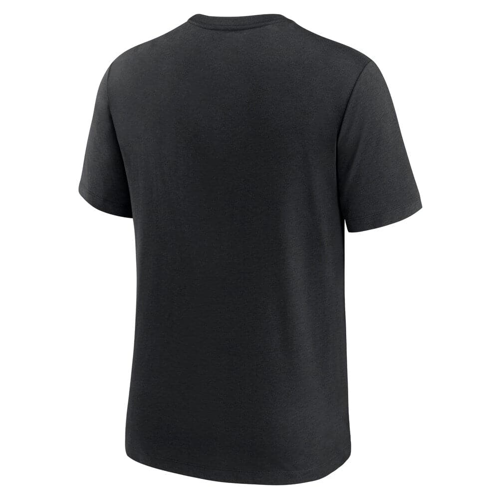 Nike T-Shirts Las Vegas Raiders Nike NFL Historic Logo Tri-Blend T-Shirt - Black