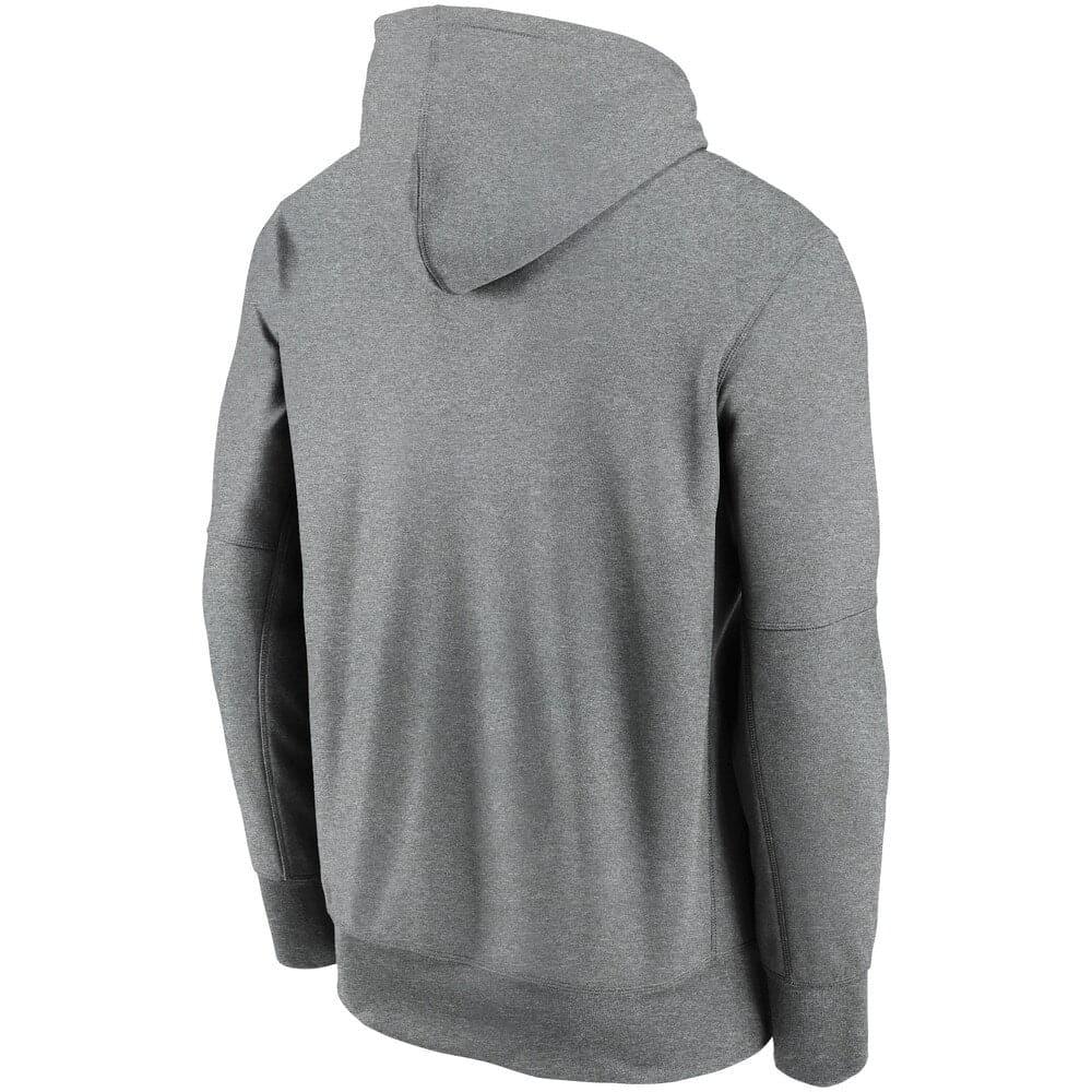 Nike Jumpers Las Vegas Raiders Nike NFL Prime Logo Therma Hoodie Jumper - Dark Grey Heather