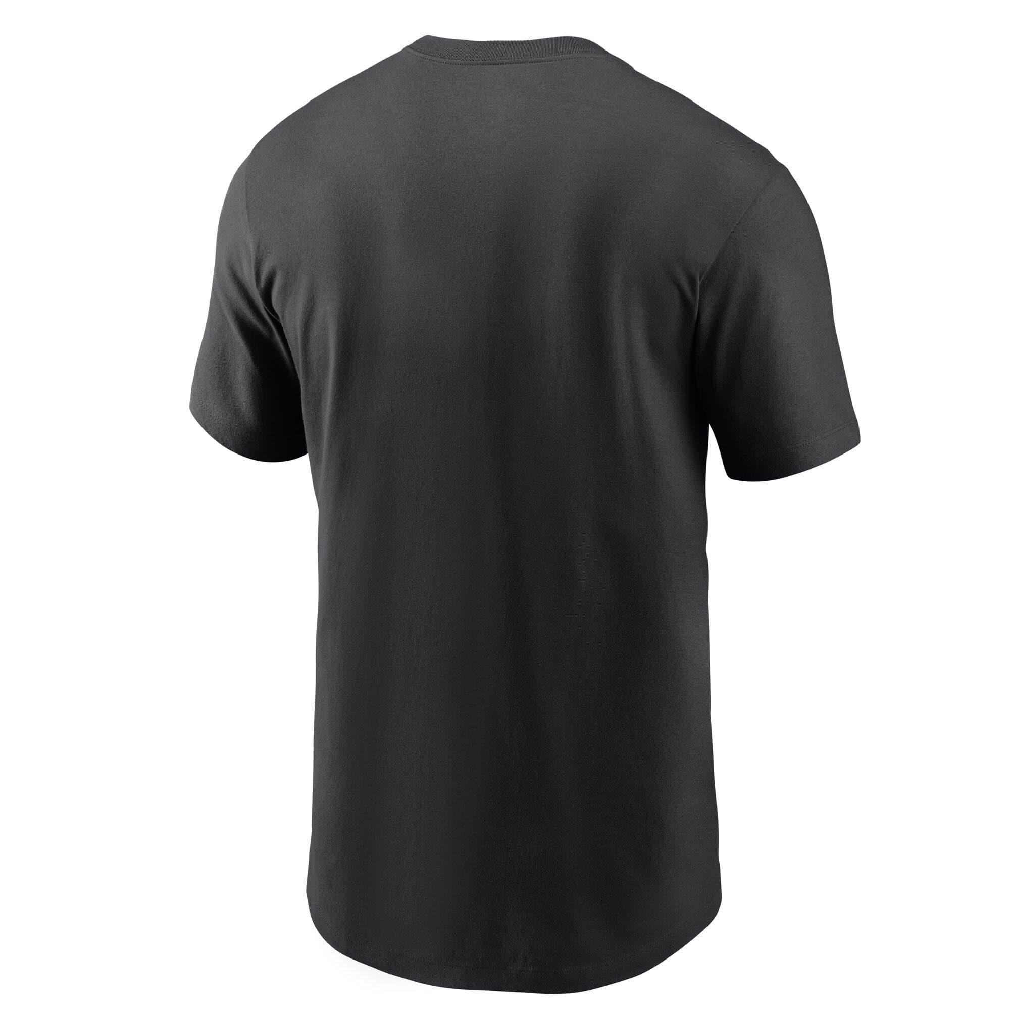 Nike T-Shirts Las Vegas Raiders Nike NFL Wordmark Essential T-Shirt - Black