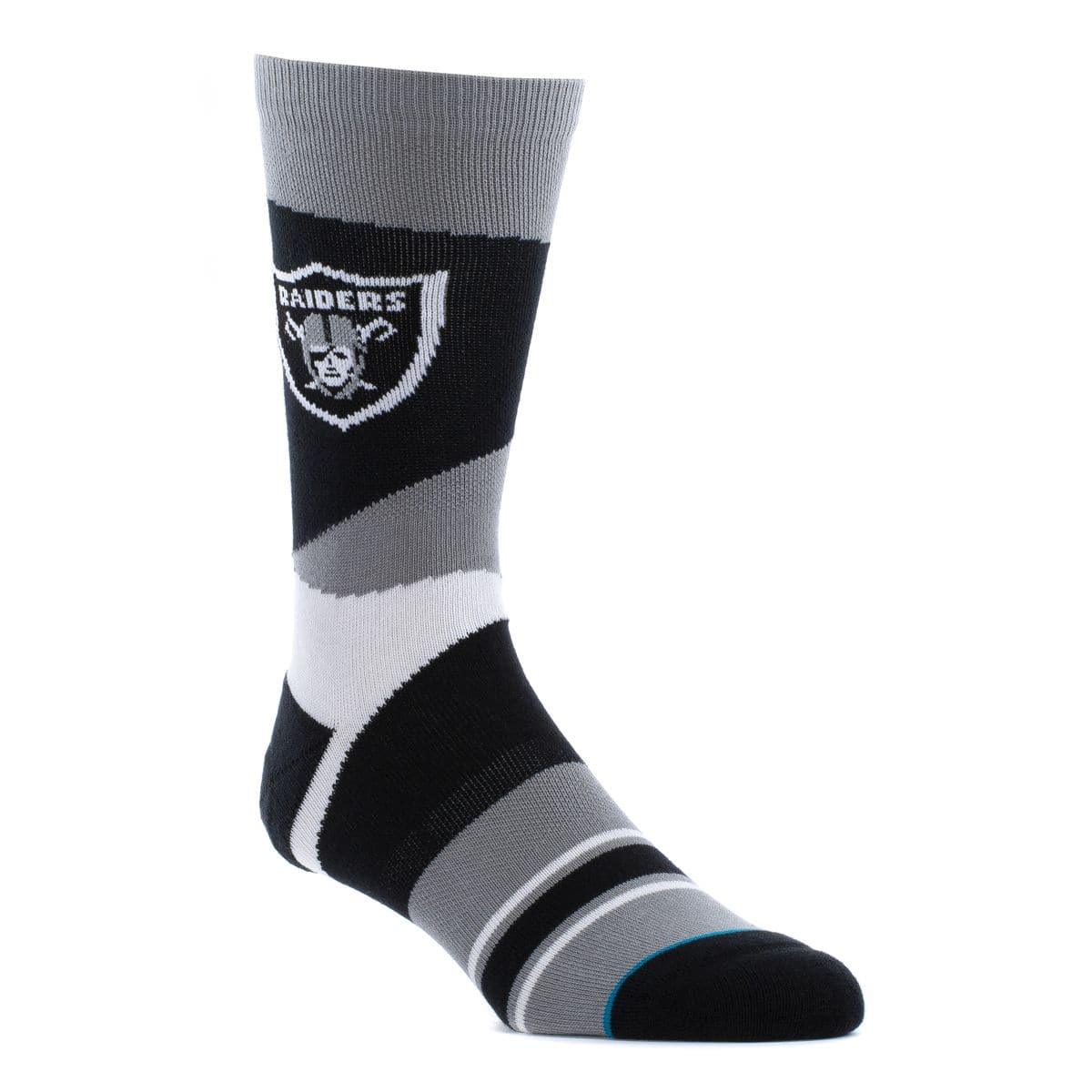 Stance Socks Las Vegas Raiders Stance NFL Fade Crew Socks - Black
