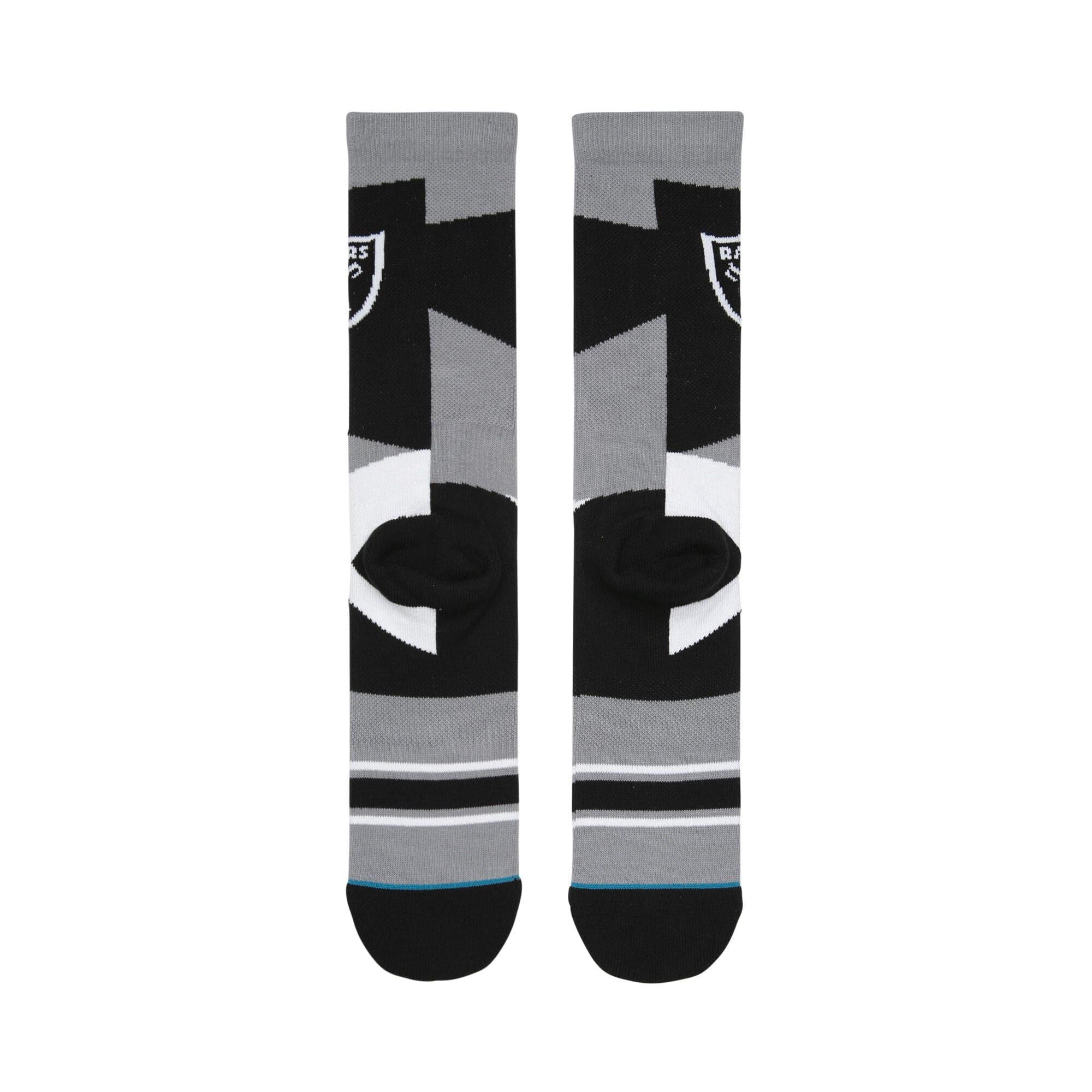 Stance Socks Las Vegas Raiders Stance NFL Fade Crew Socks - Black