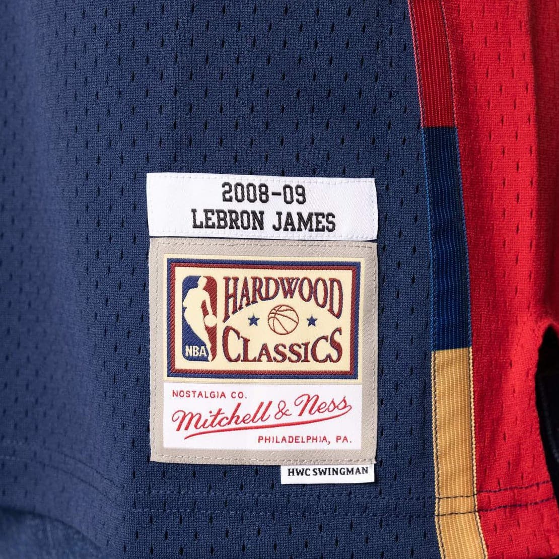 Mitchell And Ness Jerseys LeBron James Cleveland Cavaliers Mitchell & Ness NBA 08-09 Swingman Jersey - Navy