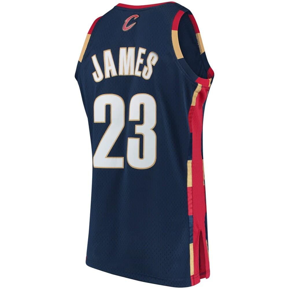 Mitchell And Ness Jerseys LeBron James Cleveland Cavaliers Mitchell & Ness NBA 08-09 Swingman Jersey - Navy