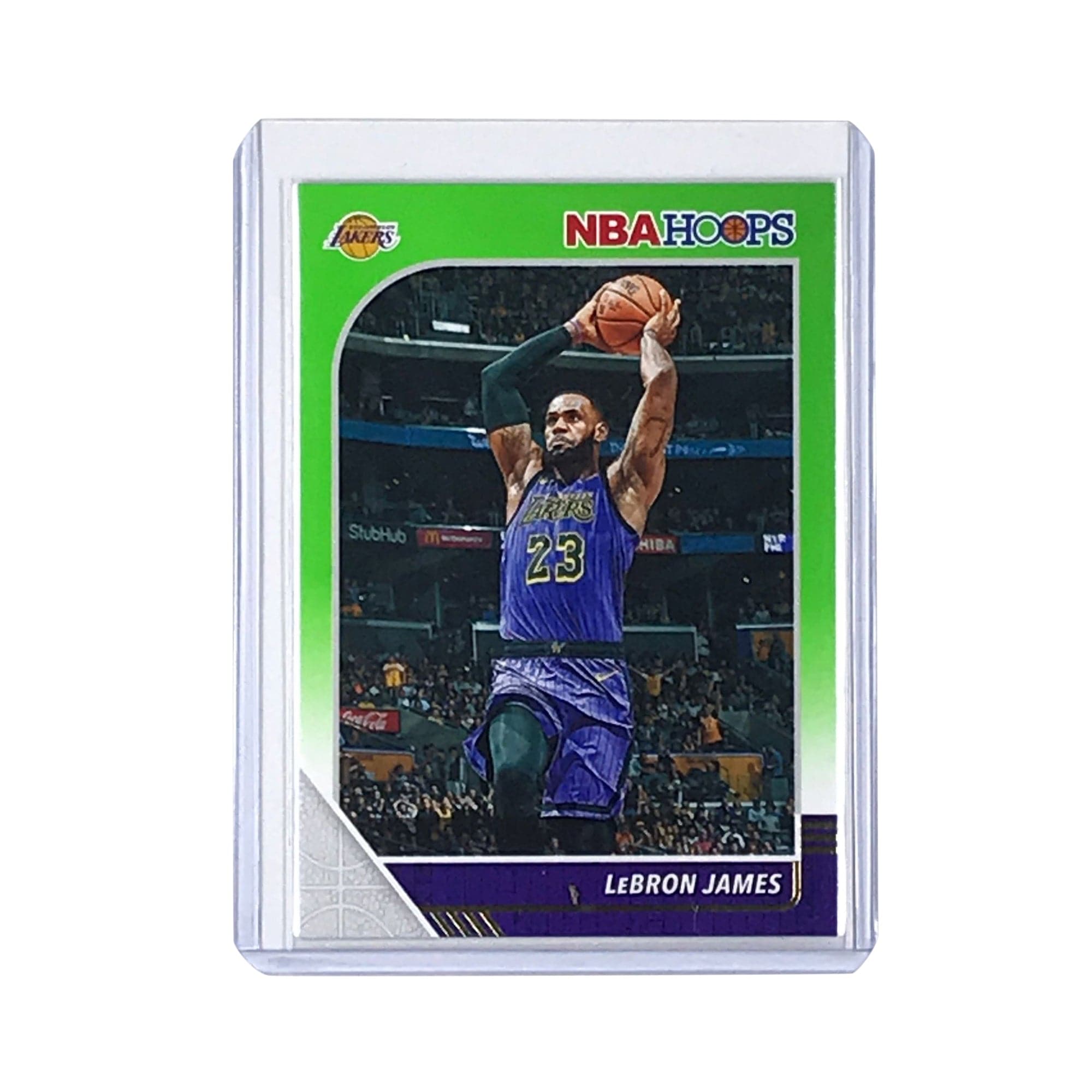 Panini Cards LeBron James Los Angeles Lakers 2019-20 Panini Hoops NBA Green Aus Excl Card
