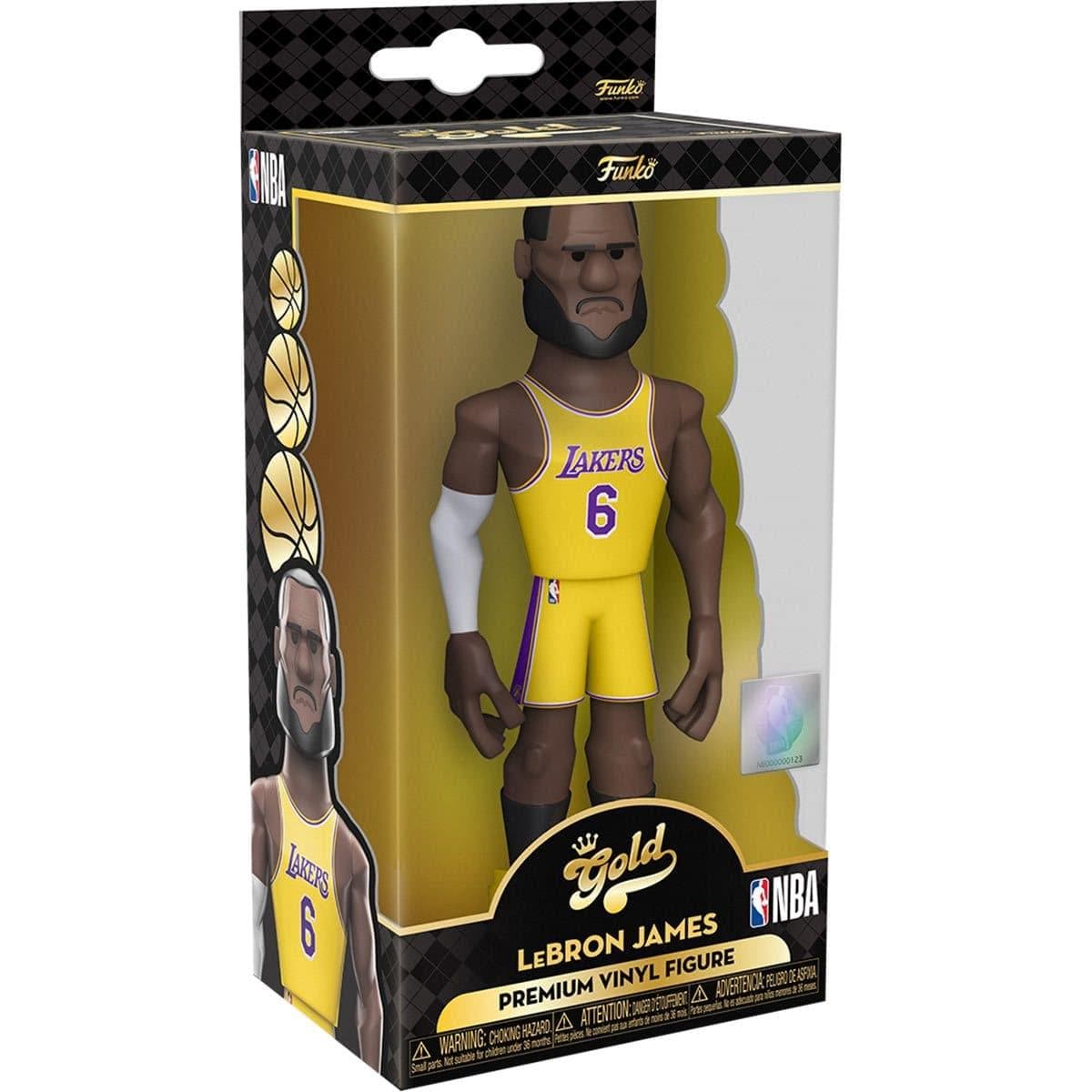 Funko Figures LeBron James Los Angeles Lakers Funko NBA 5" Vinyl Gold Figure