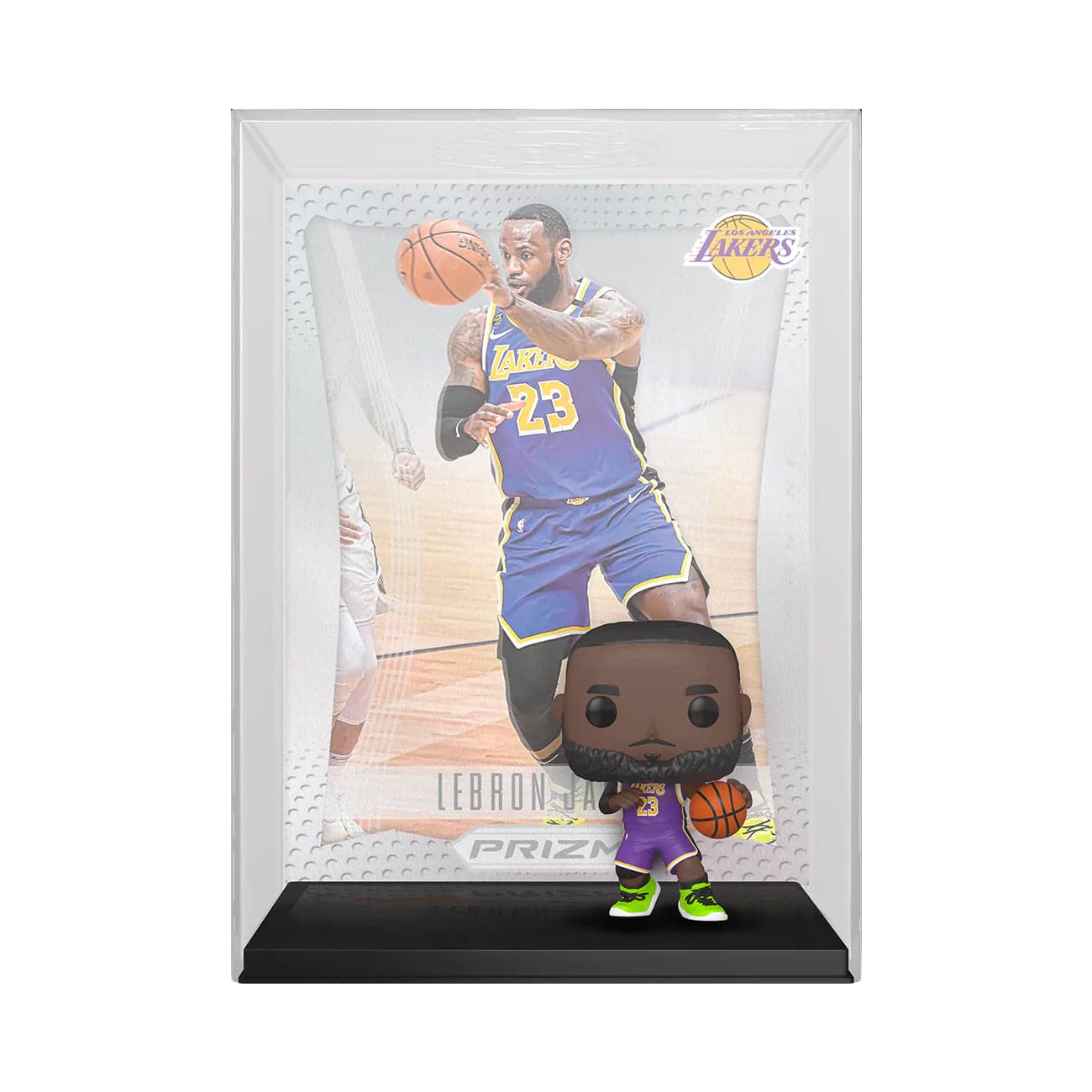 Funko Figures LeBron James Los Angeles Lakers Funko NBA Prizm Trading Card Figure