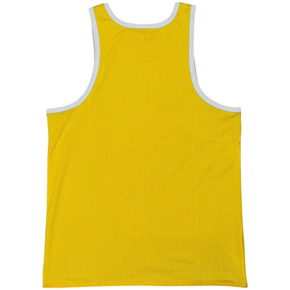 NBA Essentials Jerseys LeBron James Los Angeles Lakers NBA Essentials Reversible Mesh Tank - Gold/Purple